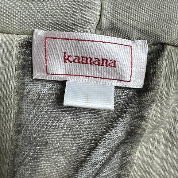 Kamana Cardigan Womens L Open Floral Velvet Burnout Forest Fairy Boho Festival - Picture 13 of 16